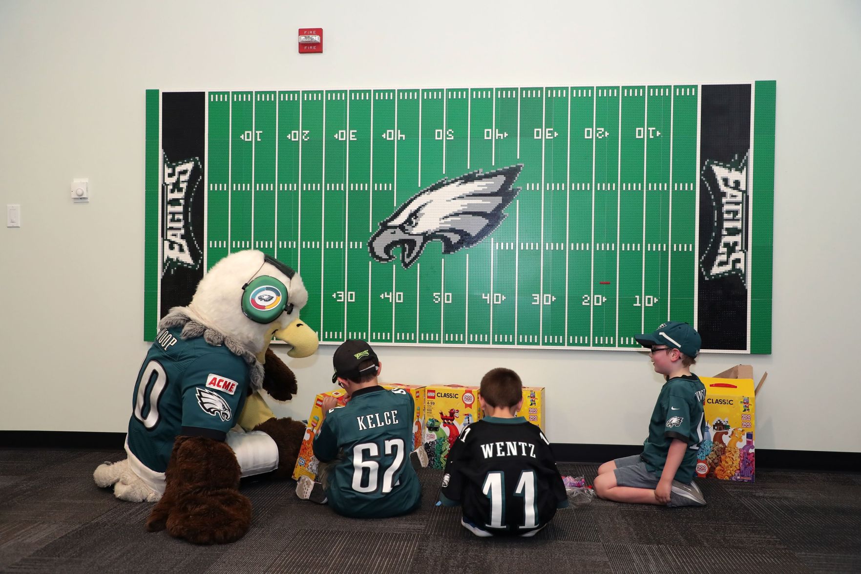 Philadelphia Eagles sensory room